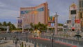 The Treasure Island Las Vegas - view from Venetian Hotel - LAS VEGAS, NEVADA - APRIL 24, 2017 - travel photography