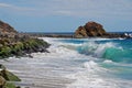 Treasure Island near Montage Resort, Laguna Beach, CA Royalty Free Stock Photo