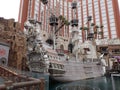 Treasure Island's pirate ship Las Vegas Strip