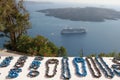 Treasures of Santorini, Greece Royalty Free Stock Photo