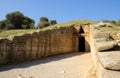 Treasury of Atreus, Mycenae, Greece Royalty Free Stock Photo