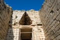 Treasury of atreus at mycenae, Greece Royalty Free Stock Photo