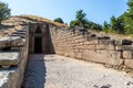 Treasury of Atreus in Mycenae, Greece