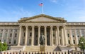 Treasury Building in Washington, D.C., USA.