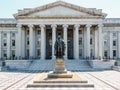 The Treasury Department building, USA Royalty Free Stock Photo