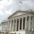 Treasury department building in washington Royalty Free Stock Photo