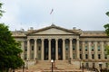 The treasury department building in Washington, DC Royalty Free Stock Photo