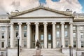 The Treasury Department building in Washington DC Royalty Free Stock Photo