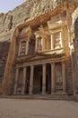 Treasury facade in Petra