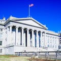 Treasury and Hamilton Statue, Washington DC