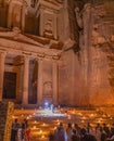 Treasury Illuminated Night Presentation Petra Jordan