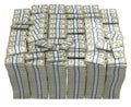 Treasury. Large bundle of US dollars