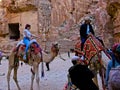 The Treasury, main sight of ancient city Petra, Jordan