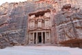 Treasury in Petra, Jordan Royalty Free Stock Photo