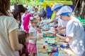 Treating children to cookies