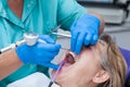 Treatment of gingivitis at the dentist