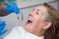 Treatment of gingivitis at the dentist