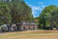 Treaty house at Waitangi treaty grounds at New Zealand Royalty Free Stock Photo