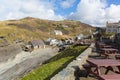 Trebarwith Strand North Cornwall England UK coast village between Tintagel and Port Isaac Royalty Free Stock Photo