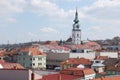 Trebic town cityscape Royalty Free Stock Photo