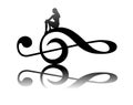 Treble clef