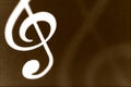 Treble Clef musical symbol