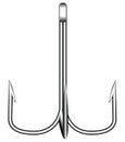 Treble hook for fishing