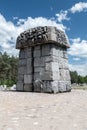 Treblinka memorial in Nazi German extermination camp