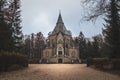 Trebon, Czech republic - 11 15 2020: The Schwarzenberg Tomb Royalty Free Stock Photo