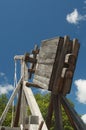 Trebuchet and mangonel Royalty Free Stock Photo