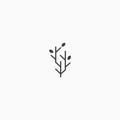 Tree Logo Icon Design Template. Simple and Modern Vector Illustration