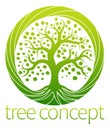 Tree Abstract Stylised Concept Design Icon