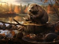 Tree Ambitious Beaver