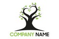 Plant tree care leaf logo design