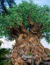 Tree covered with various sculptures in Bay Lake, Florida