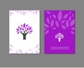 Book Cover Narute Purle People Logo Design