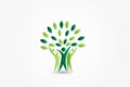 Logo tree ecology unity partners people