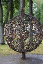 Tree of love in Klaipeda