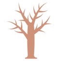Tree, Forest Color Isolated Vector Icon Royalty Free Stock Photo