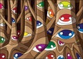 1906 the tree has eyes design and pattern_84189X59528