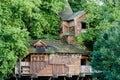 The Tree House in Alnwick Gardens Royalty Free Stock Photo