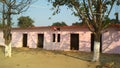 Tree and house picture India country