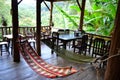 Tree houses in mountain area near Chiang Dao, Thailand