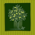 Tree icon Royalty Free Stock Photo