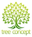 Tree Icon Concept