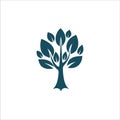 Tree Icon Vector Ilustration Royalty Free Stock Photo