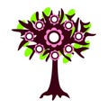 Tree isolated illustration