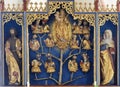 Tree of Jesse, altar in chapel Amorsbrunn in Amorbach, Germany Royalty Free Stock Photo