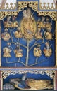 Tree of Jesse, altar in chapel Amorsbrunn in Amorbach, Germany Royalty Free Stock Photo