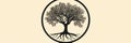 Tree of life displaying interconnected roots symbolizing growth and unity in nature. Generative AI